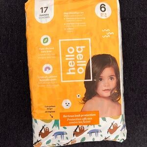 Hello Bello Size 6 Diapers
